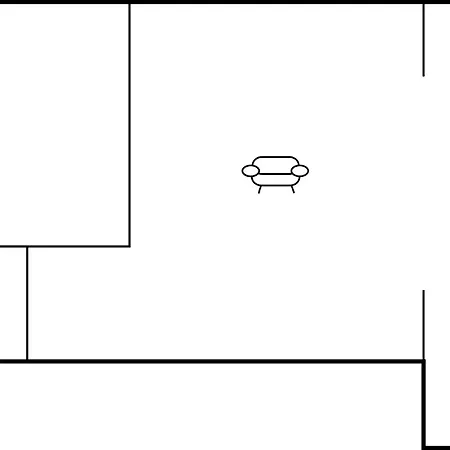 Apartment In With Kitchen *